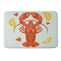 Design by Spark Lob You Lobster Memory Foam Bath Mat
