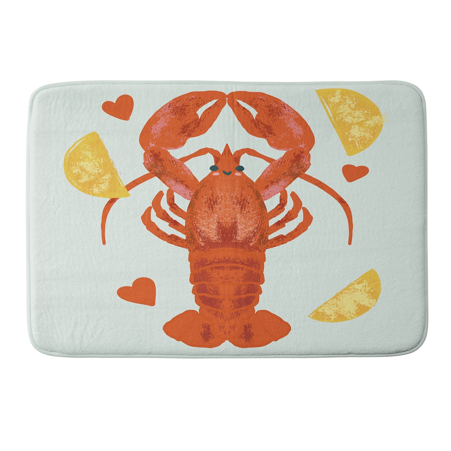 Design by Spark Lob You Lobster Memory Foam Bath Mat