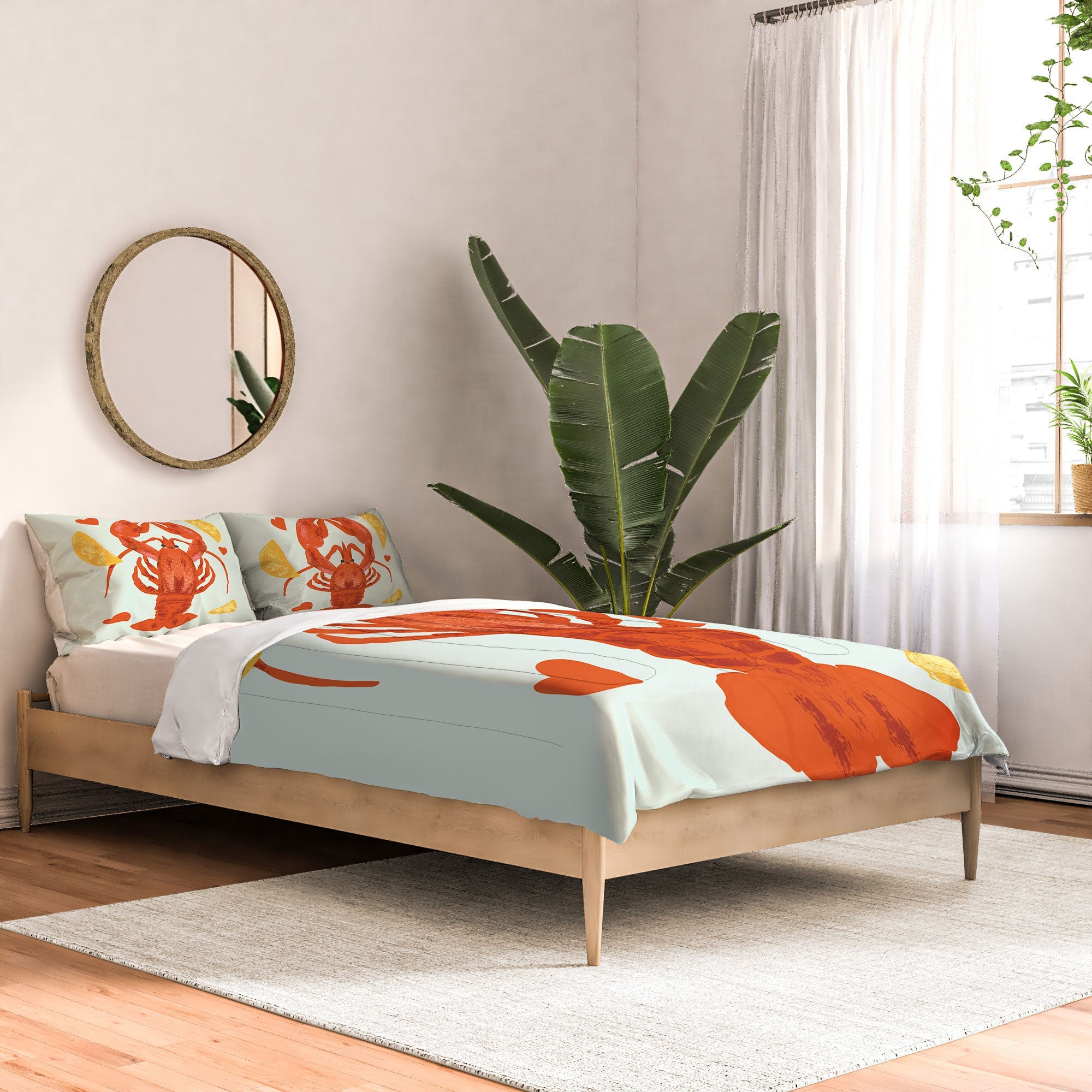 Design by Spark Lob You Lobster Comforter