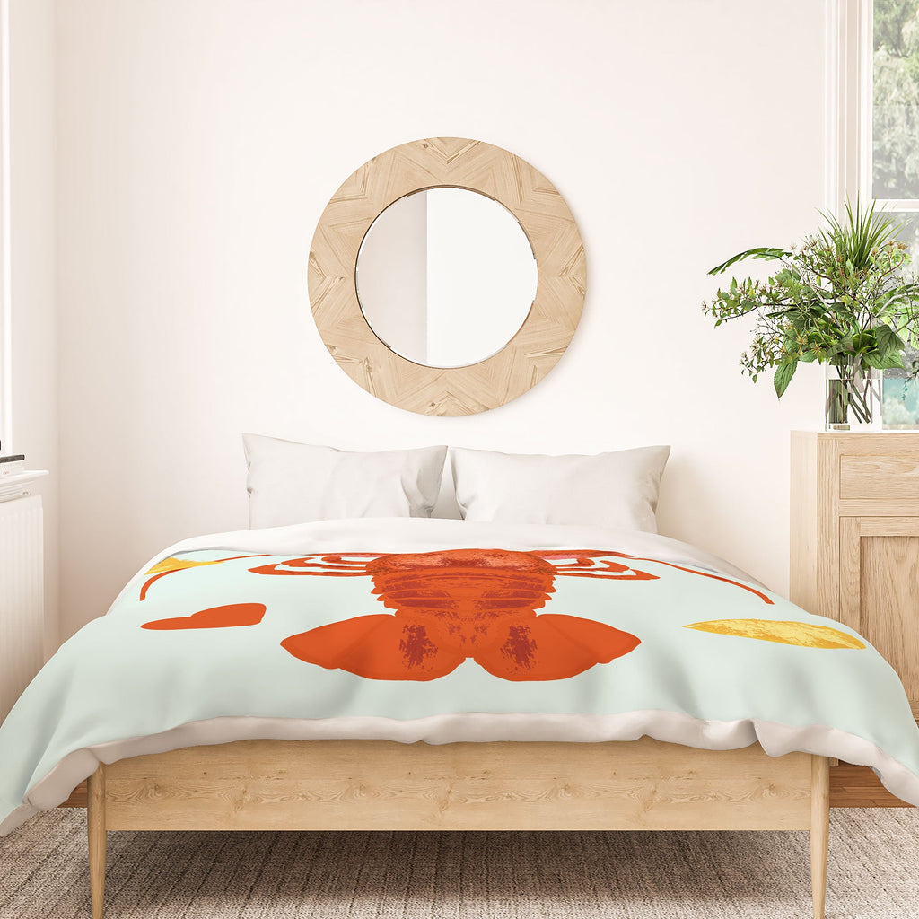 Design by Spark Lob You Lobster Duvet Cover