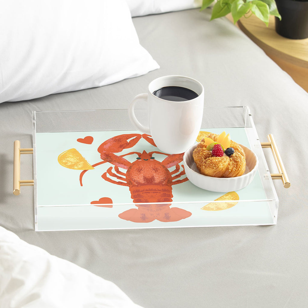 Design by Spark Lob You Lobster Acrylic Tray