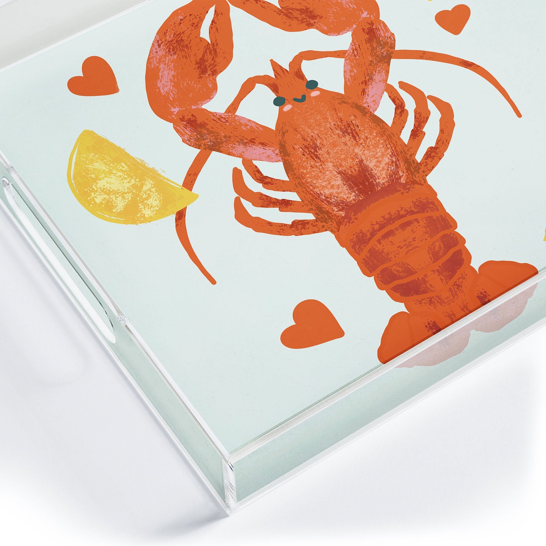 Design by Spark Lob You Lobster Acrylic Tray