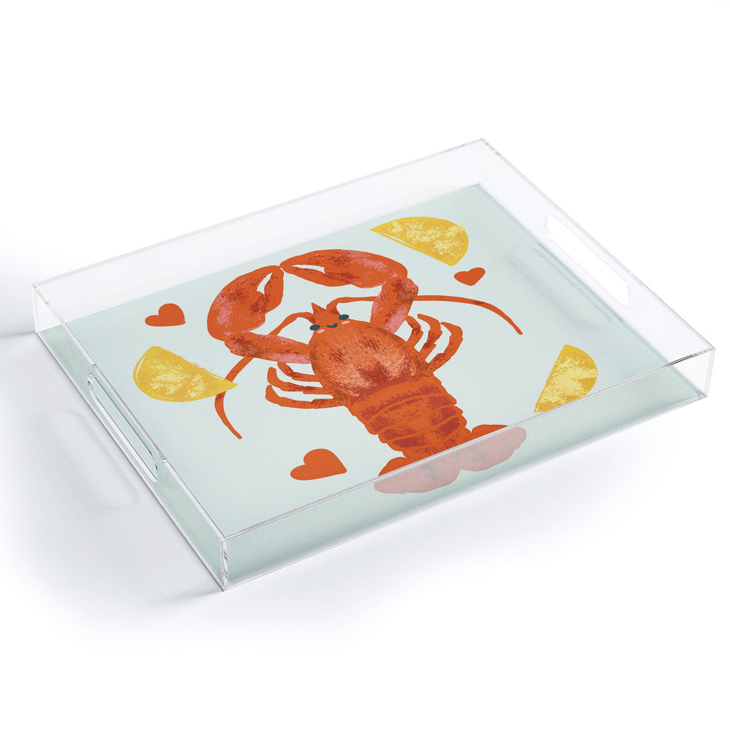 Design by Spark Lob You Lobster Acrylic Tray