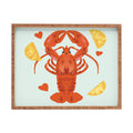 Design by Spark Lob You Lobster Rectangular Tray