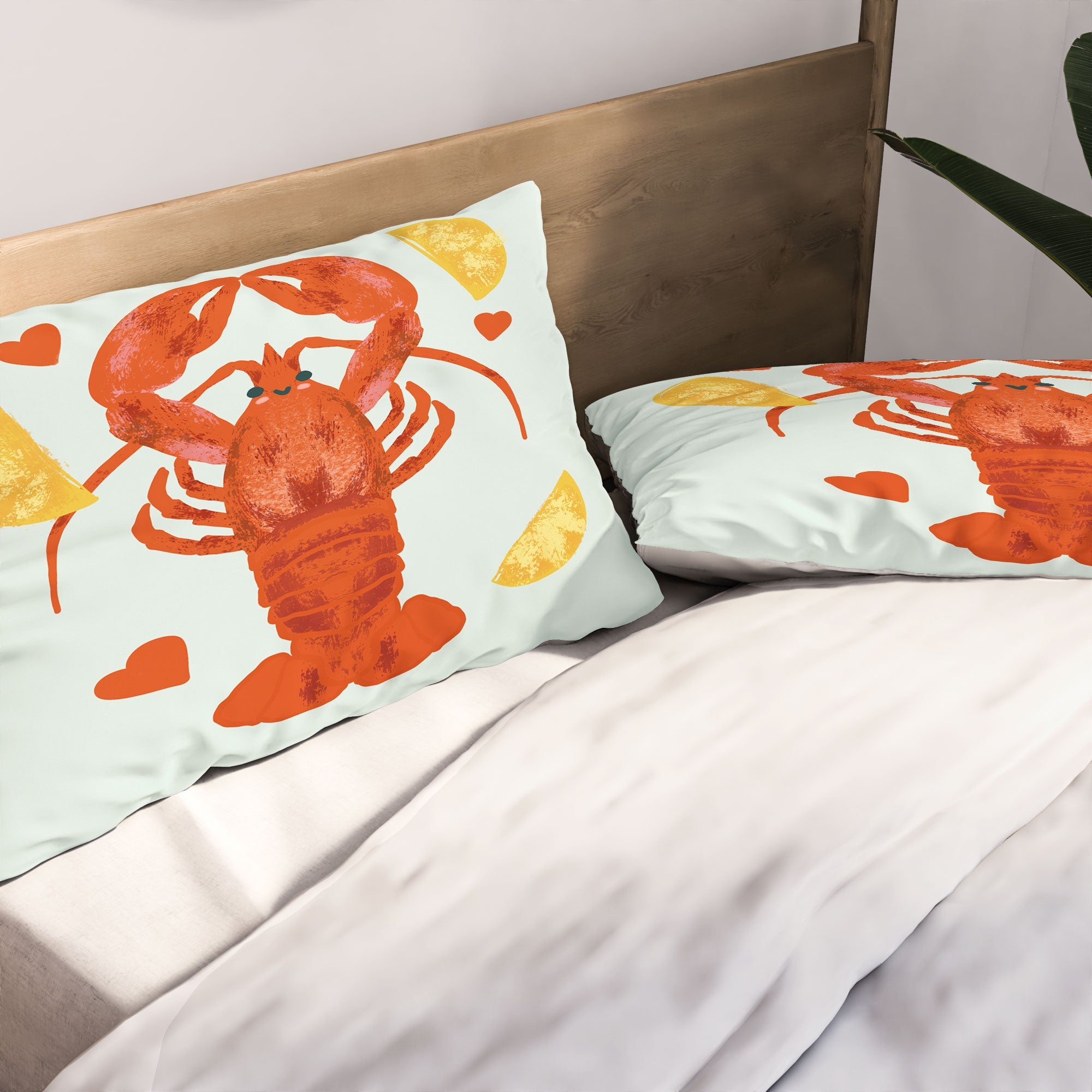 Design by Spark Lob You Lobster Pillow Shams
