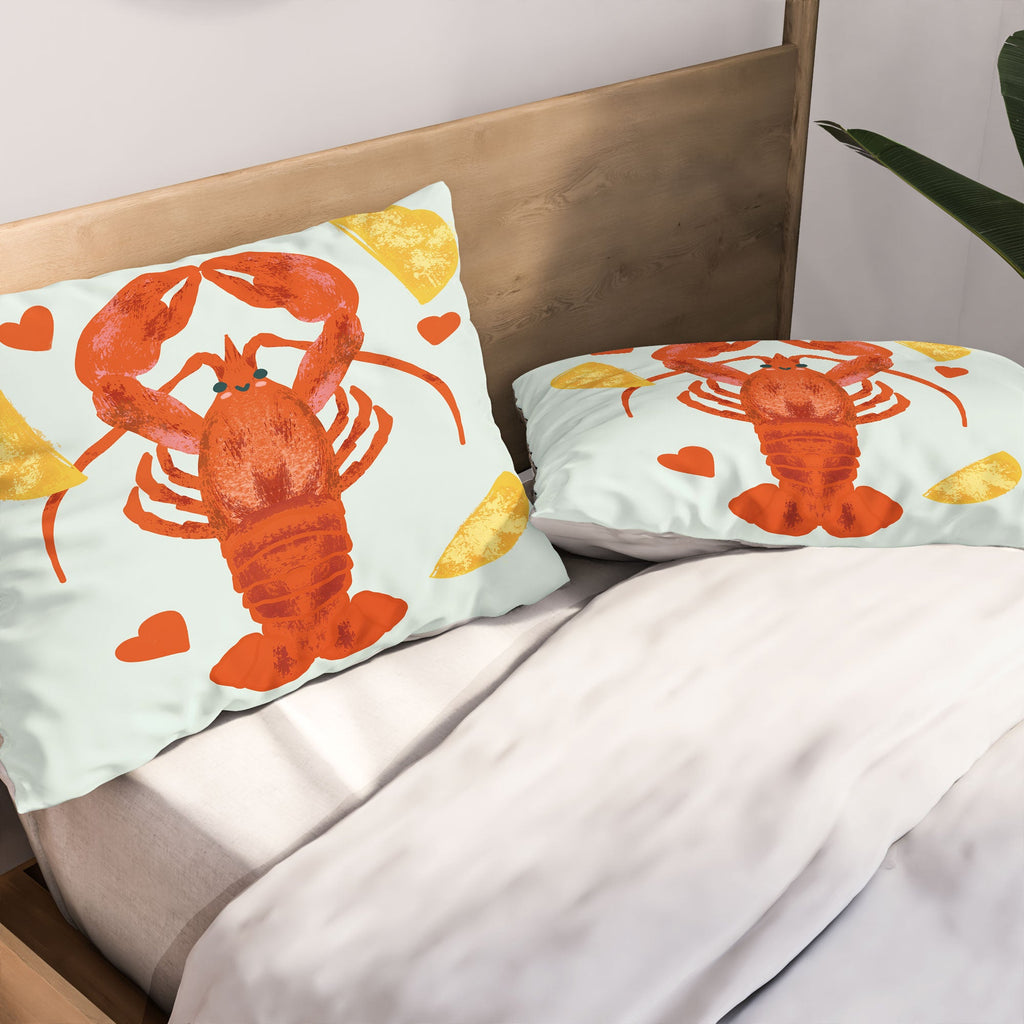 Design by Spark Lob You Lobster Pillow Shams