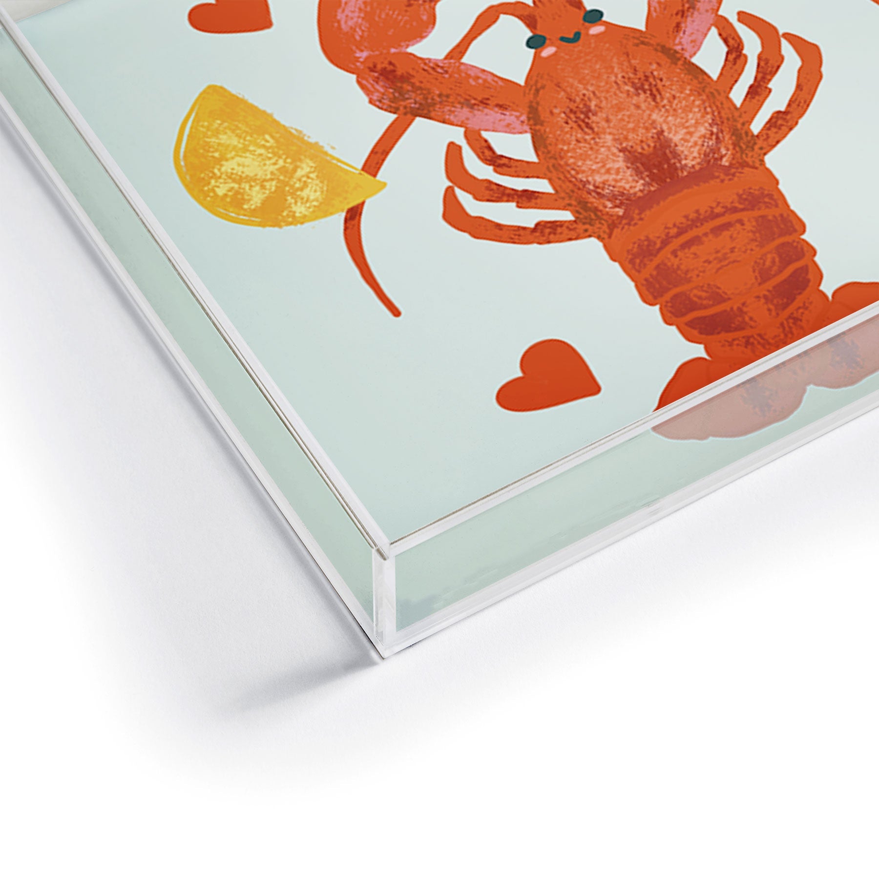 Design by Spark Lob You Lobster Acrylic Tray