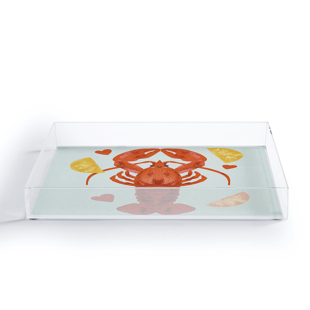 Design by Spark Lob You Lobster Acrylic Tray