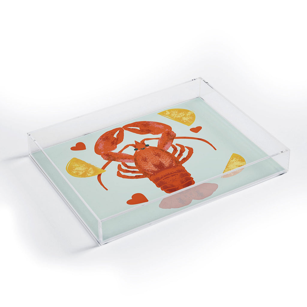 Design by Spark Lob You Lobster Acrylic Tray