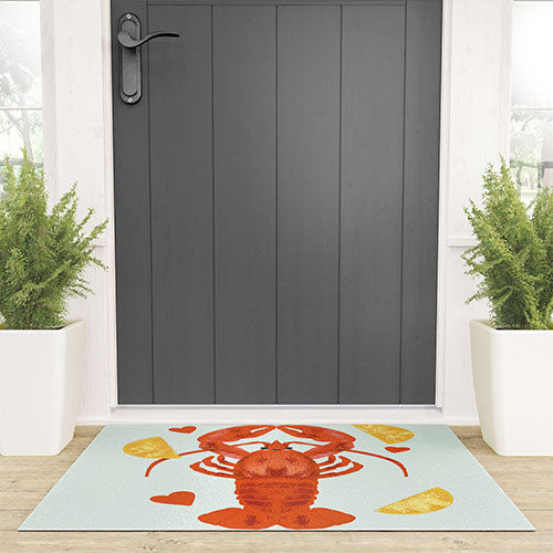 Design by Spark Lob You Lobster Welcome Mat
