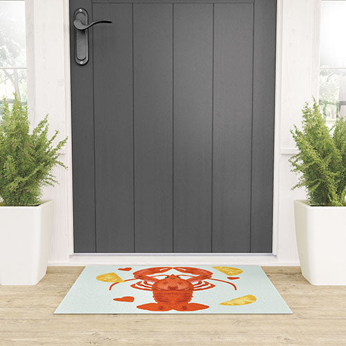 Design by Spark Lob You Lobster Welcome Mat