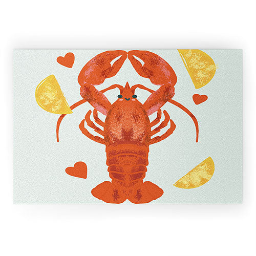 Design by Spark Lob You Lobster Welcome Mat