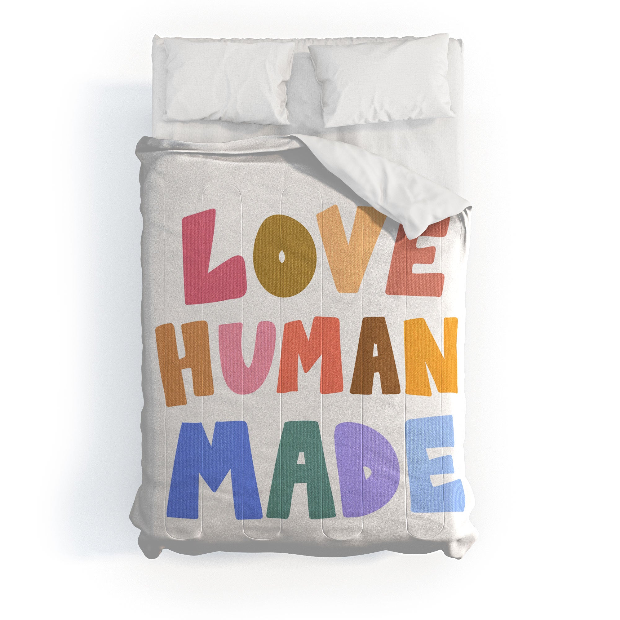 Design by Spark Love Human Made Comforter