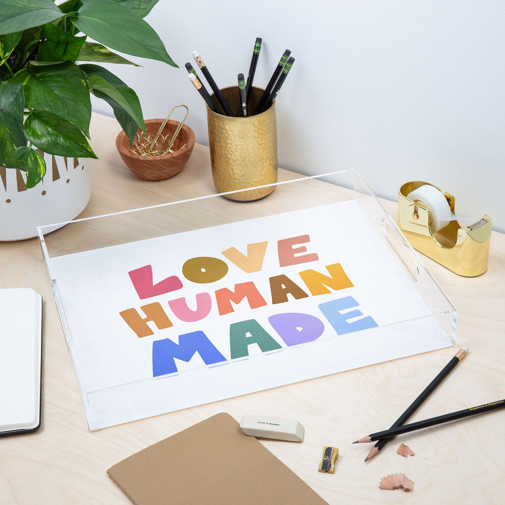 Design by Spark Love Human Made Acrylic Tray