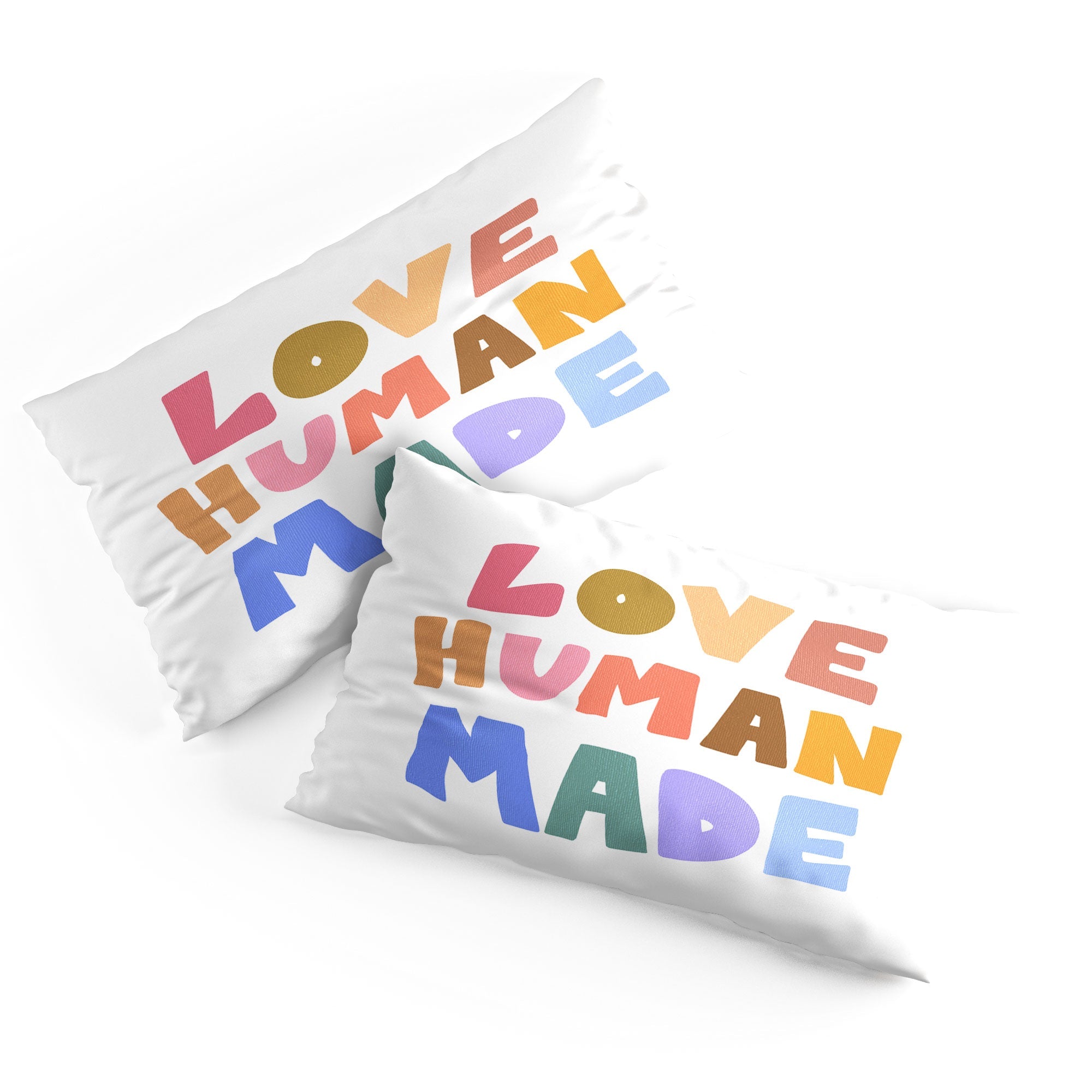 Design by Spark Love Human Made Pillow Shams
