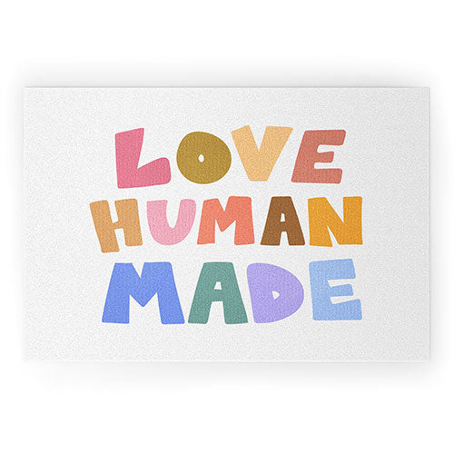 Design by Spark Love Human Made Welcome Mat