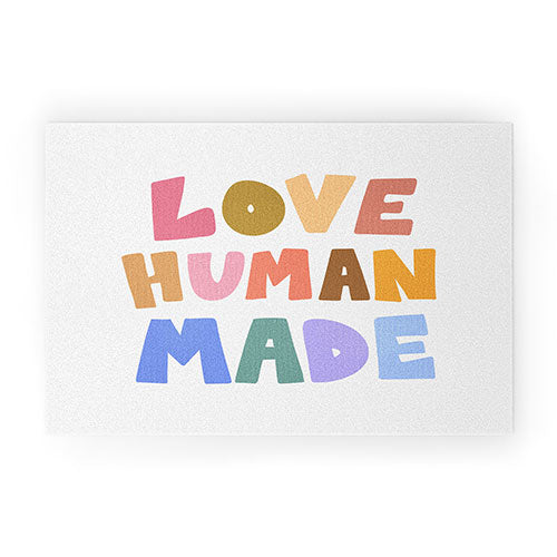 Design by Spark Love Human Made Welcome Mat