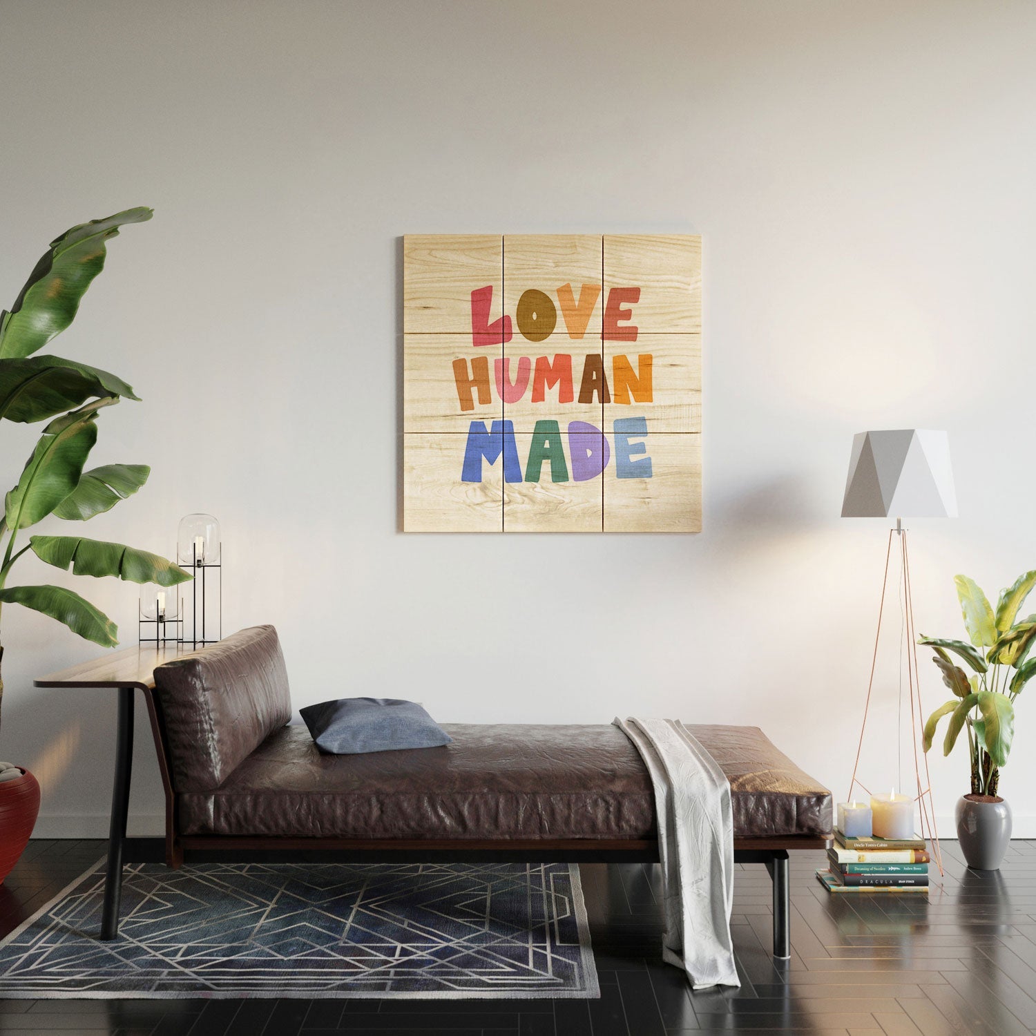 Design by Spark Love Human Made Wood Wall Mural