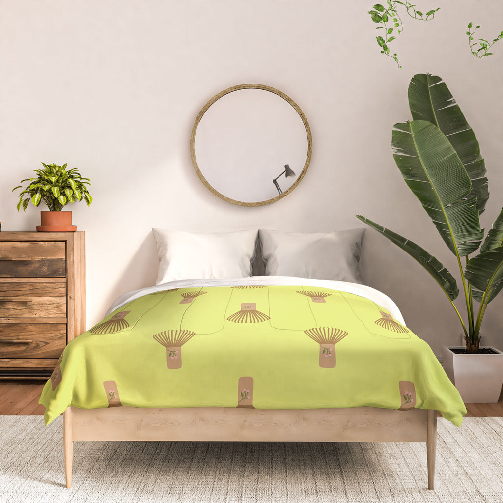 Design by Spark Matcha Whisk Comforter