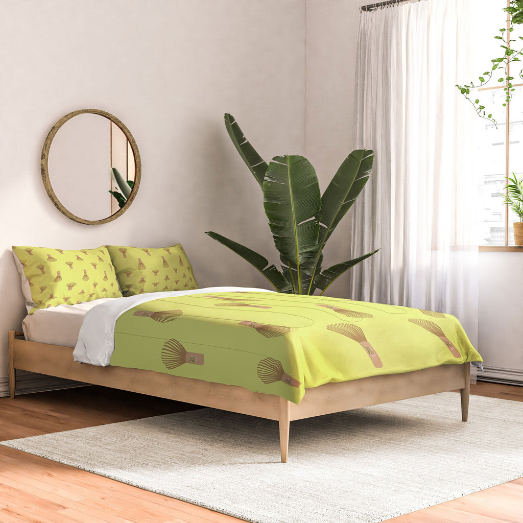 Design by Spark Matcha Whisk Comforter