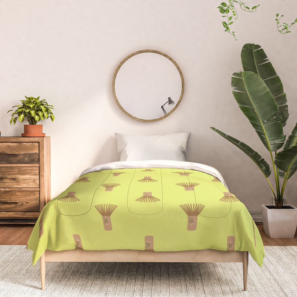 Design by Spark Matcha Whisk Comforter