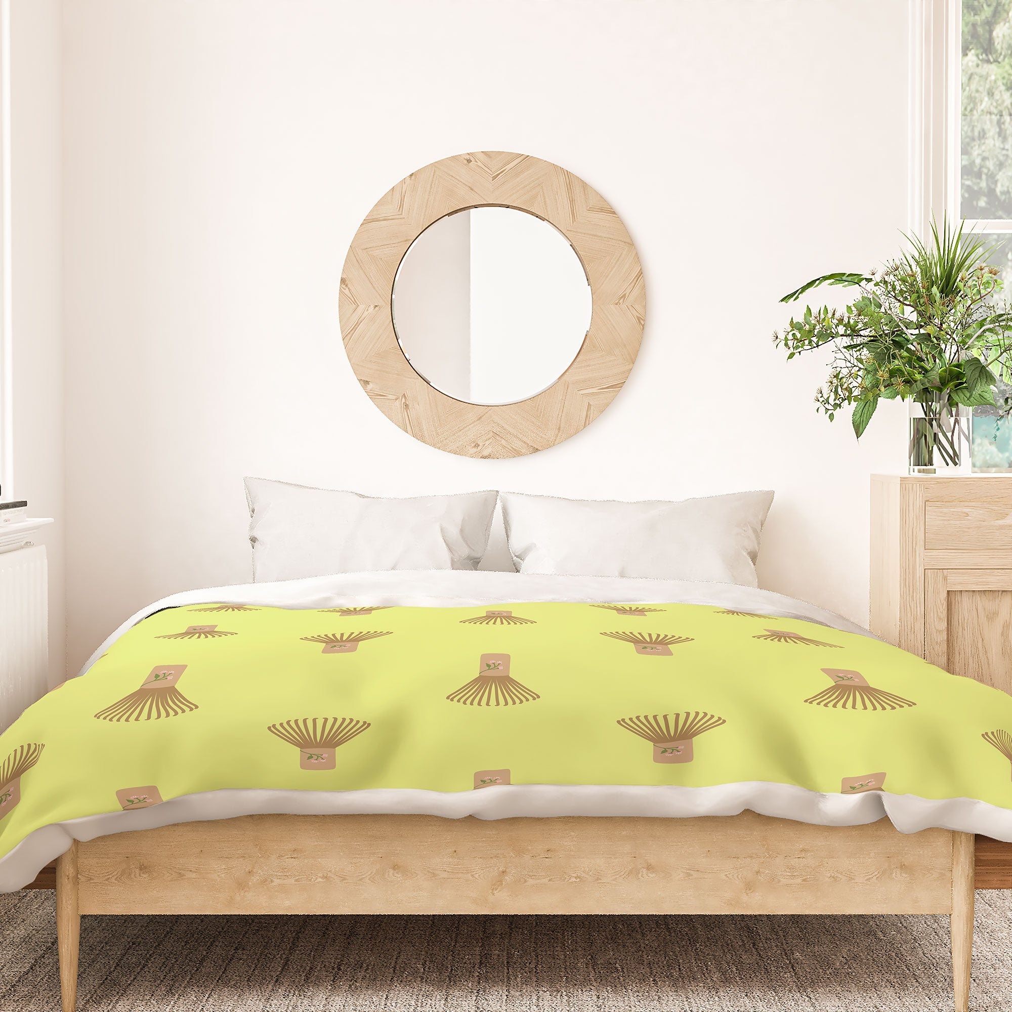 Design by Spark Matcha Whisk Duvet Cover