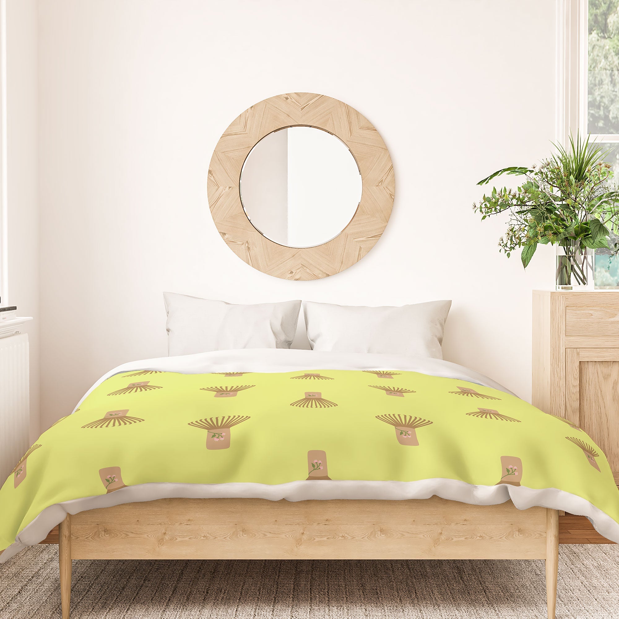 Design by Spark Matcha Whisk Duvet Cover