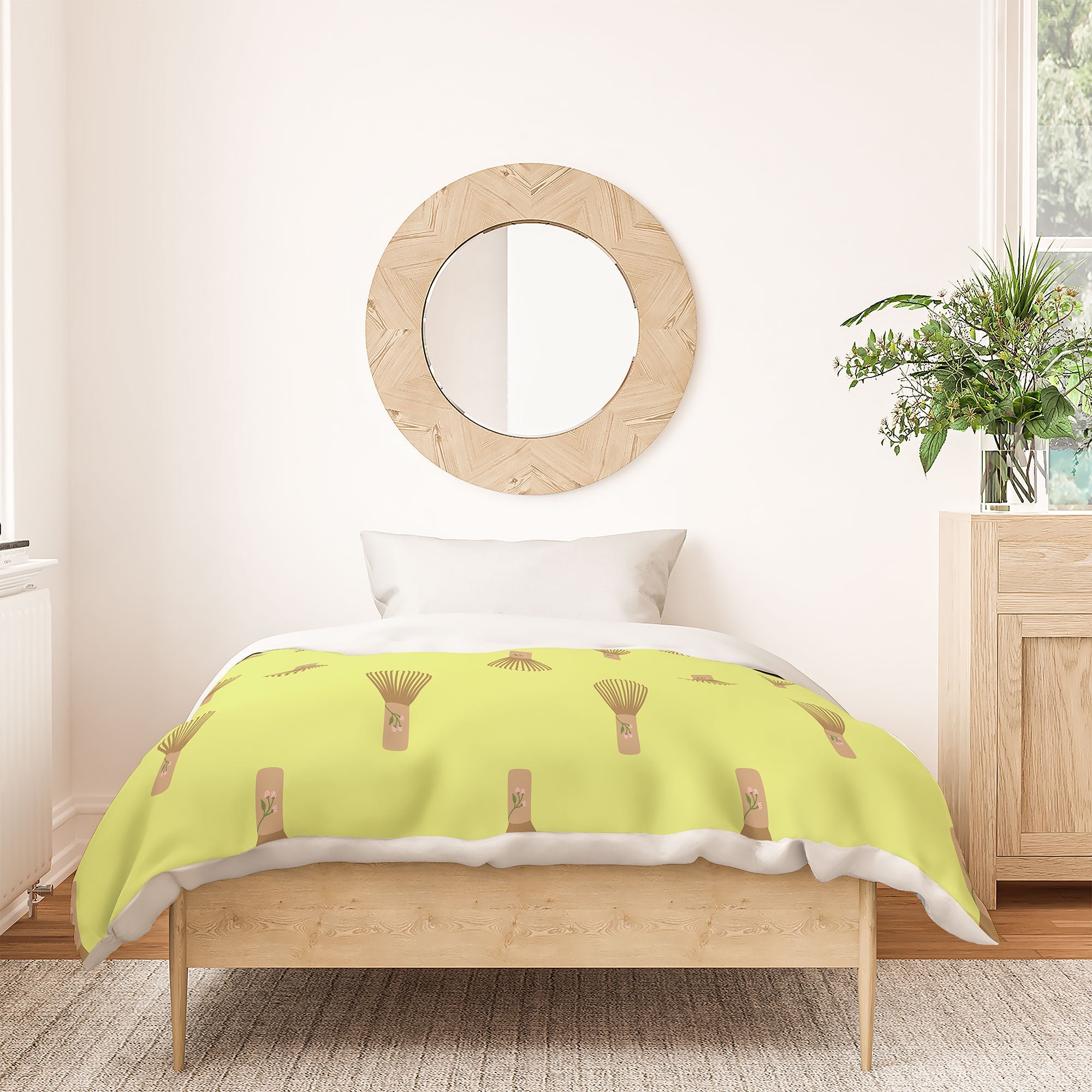 Design by Spark Matcha Whisk Duvet Cover