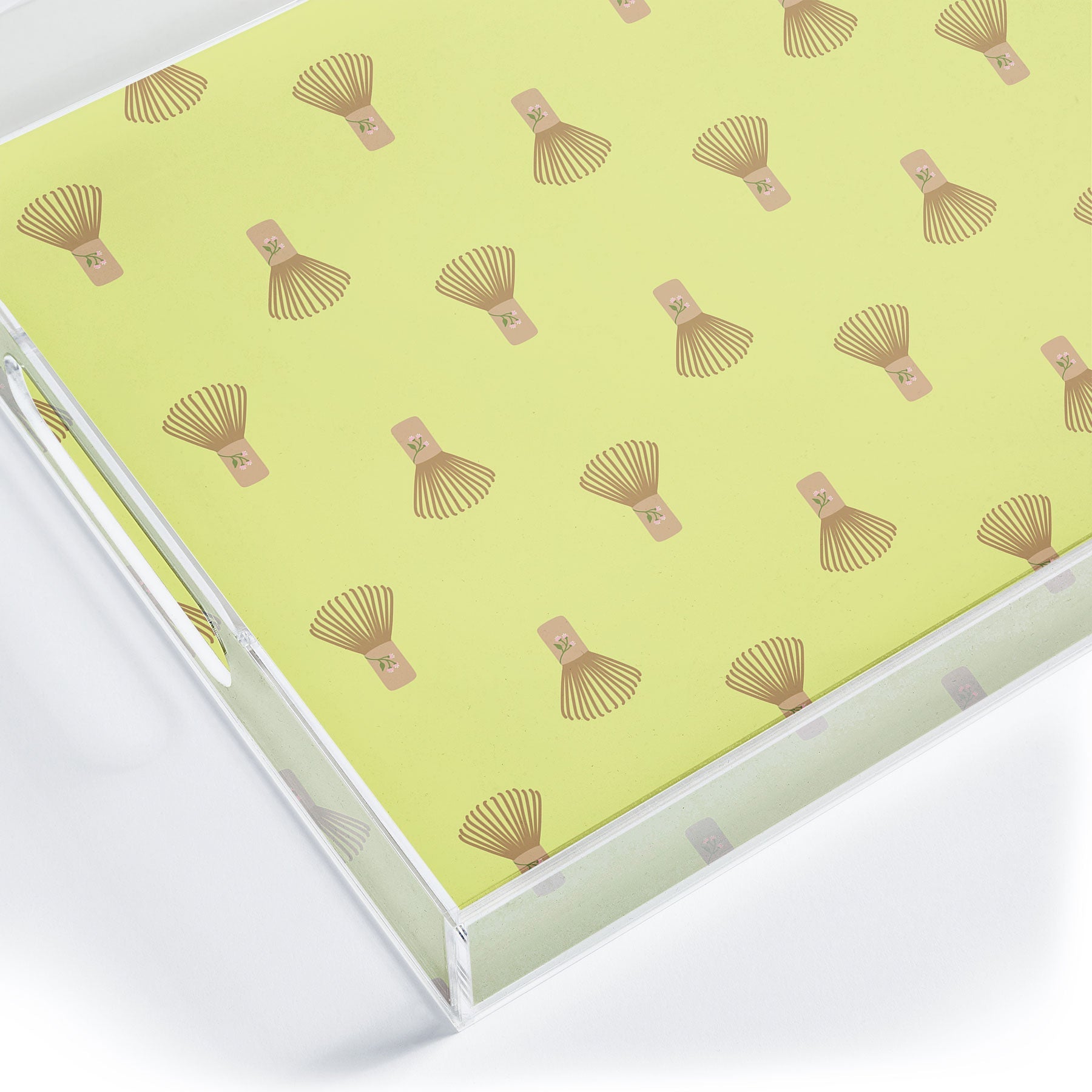 Design by Spark Matcha Whisk Acrylic Tray