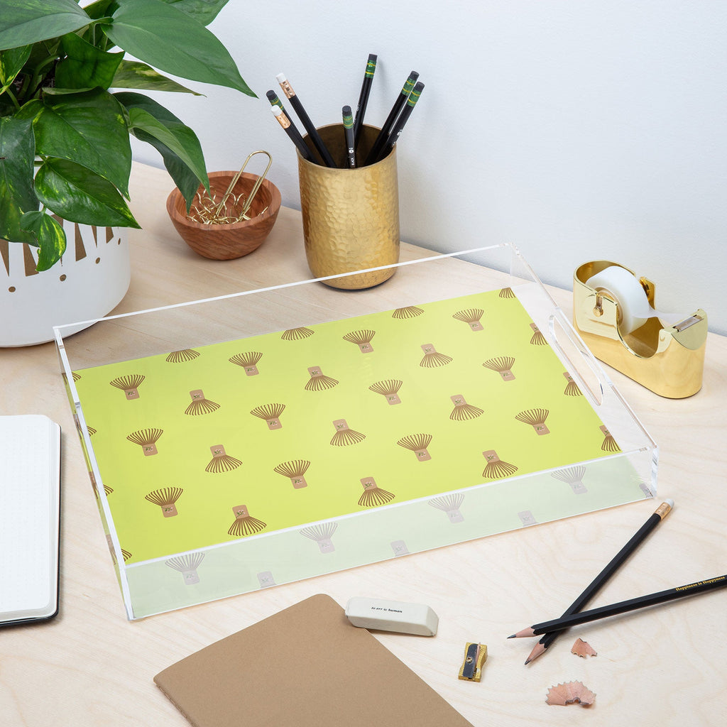 Design by Spark Matcha Whisk Acrylic Tray
