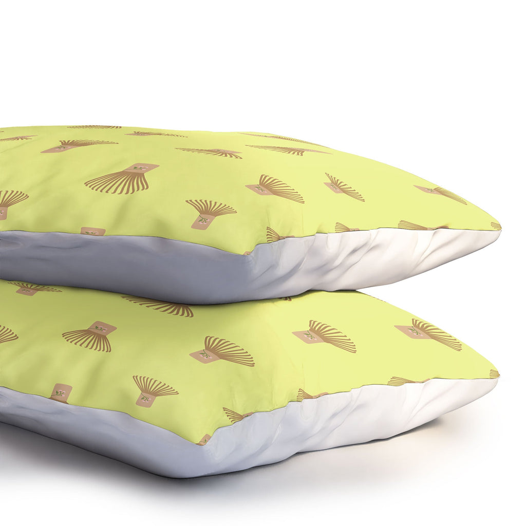 Design by Spark Matcha Whisk Pillow Shams