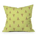 Design by Spark Matcha Whisk Throw Pillow