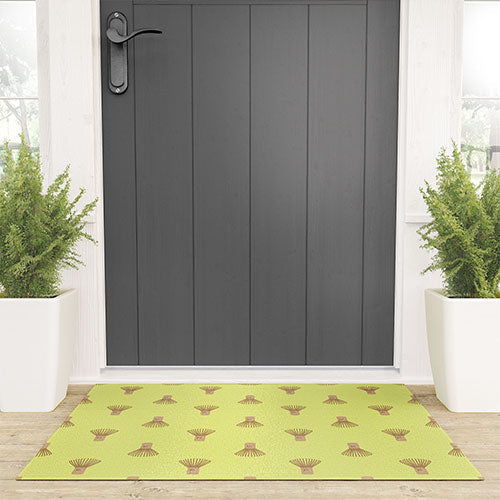 Design by Spark Matcha Whisk Welcome Mat