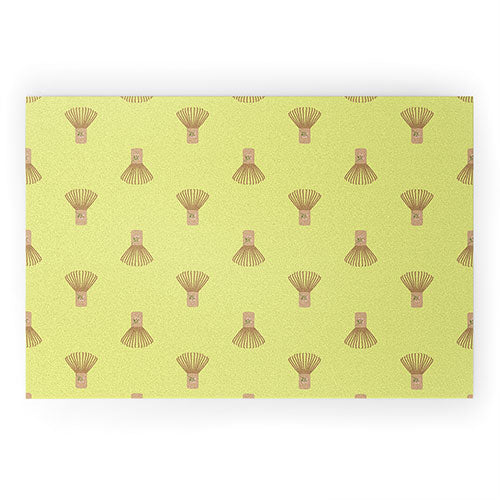 Design by Spark Matcha Whisk Welcome Mat