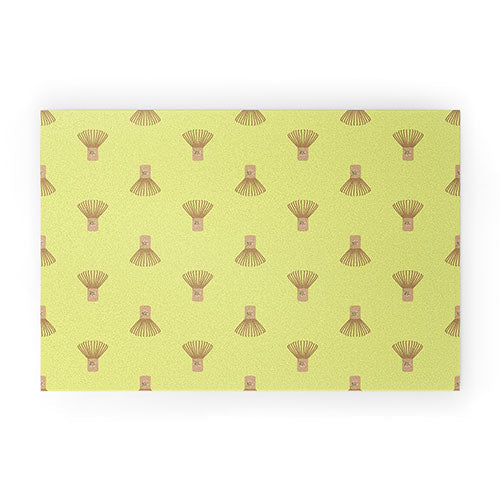 Design by Spark Matcha Whisk Welcome Mat