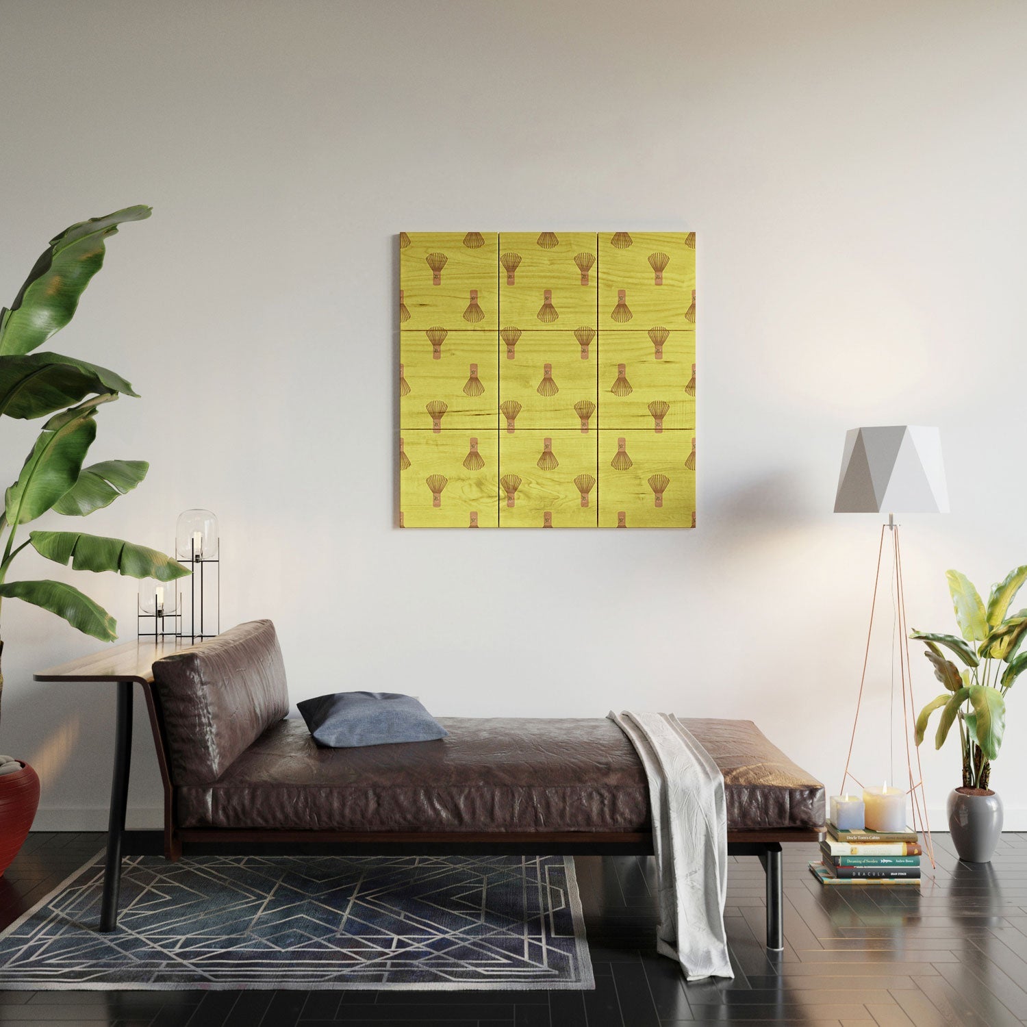 Design by Spark Matcha Whisk Wood Wall Mural