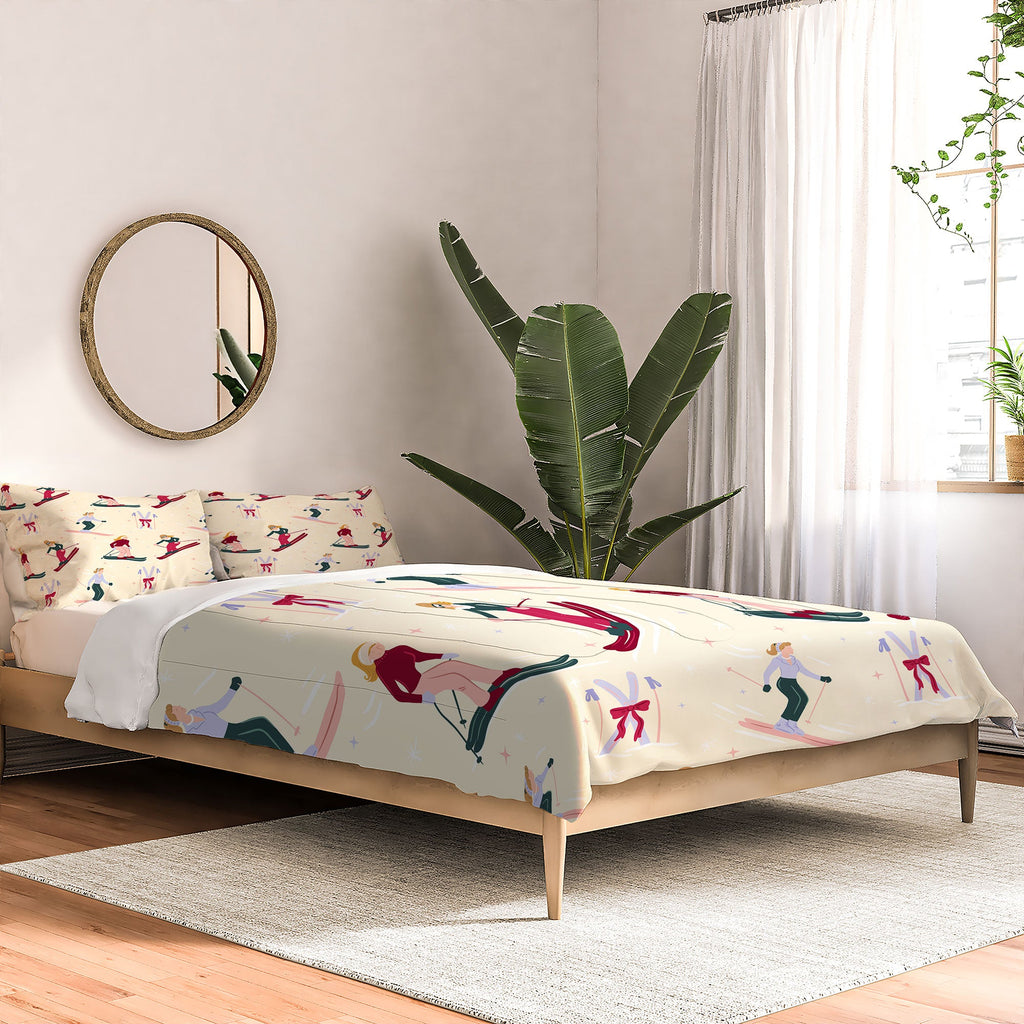 Design by Spark Retro Ski Girls Comforter