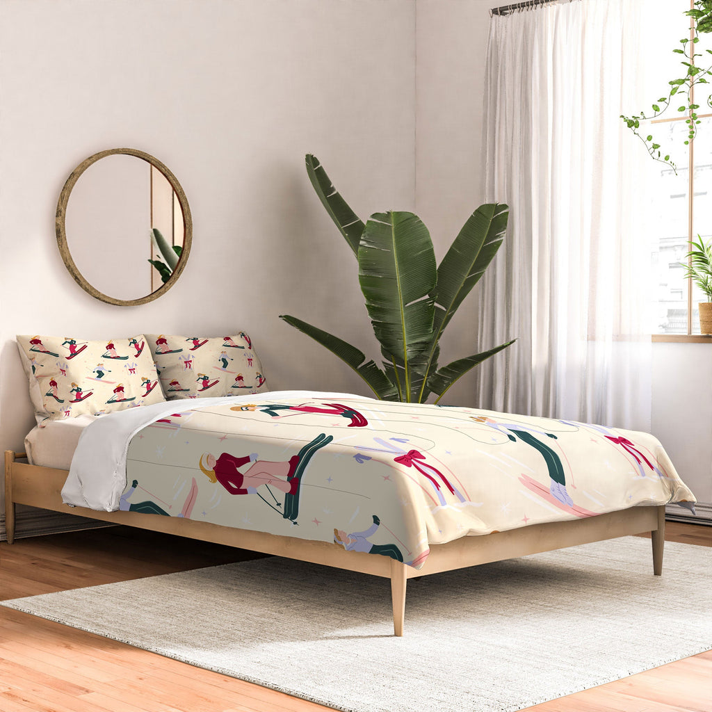 Design by Spark Retro Ski Girls Comforter