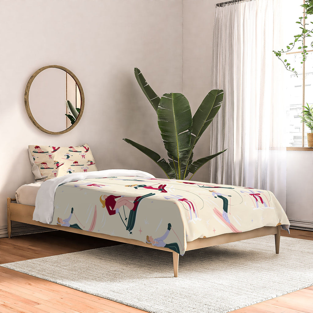 Design by Spark Retro Ski Girls Comforter