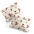 Design by Spark Retro Ski Girls Pillow Shams