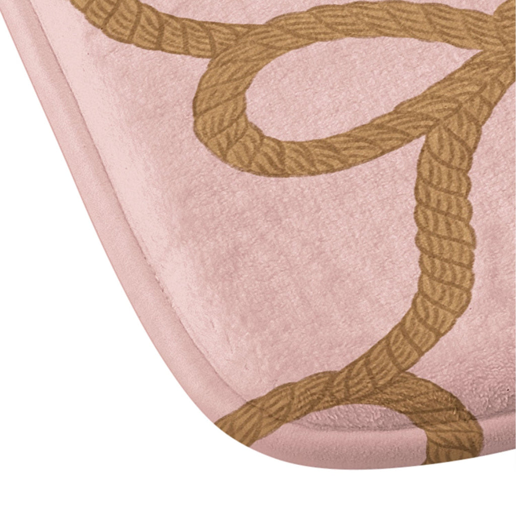 Design by Spark Ribbon Rope Memory Foam Bath Mat