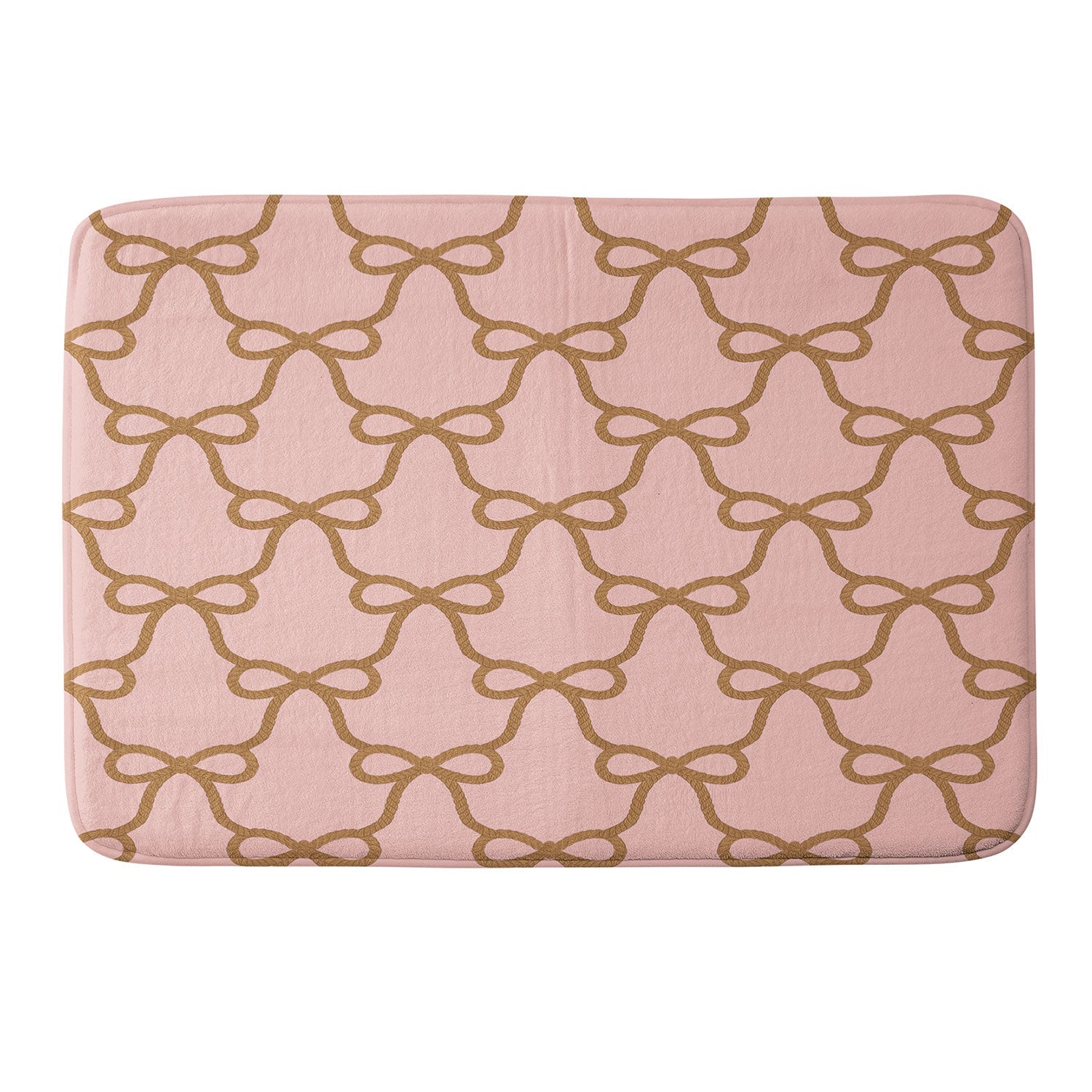 Design by Spark Ribbon Rope Memory Foam Bath Mat