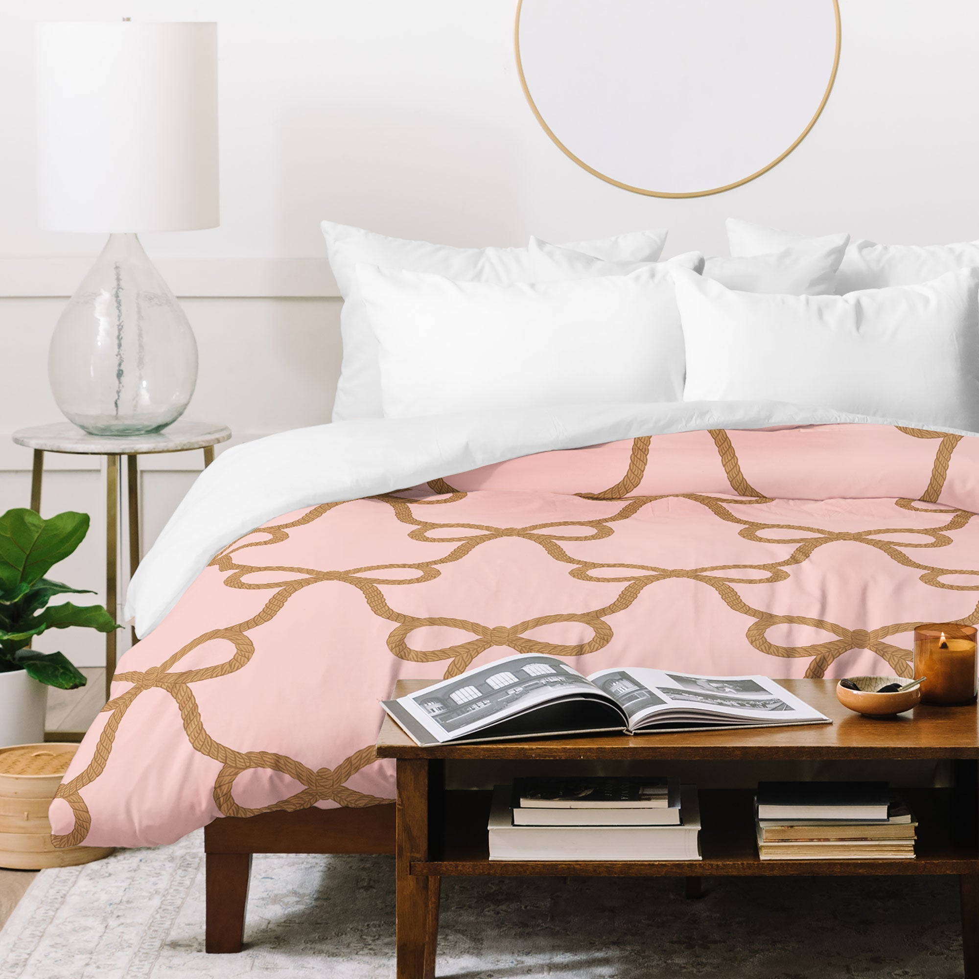 Design by Spark Ribbon Rope Duvet Cover