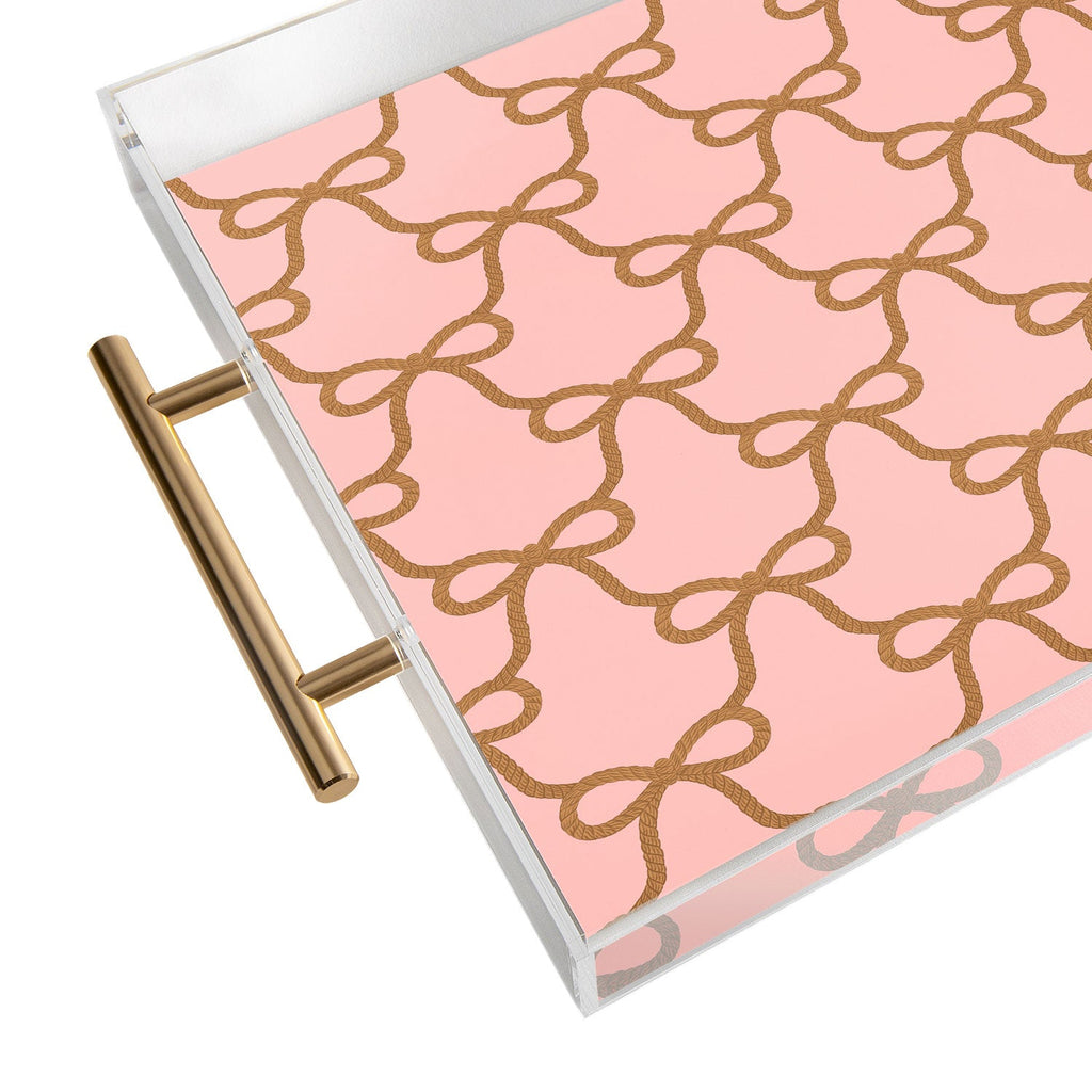 Design by Spark Ribbon Rope Acrylic Tray