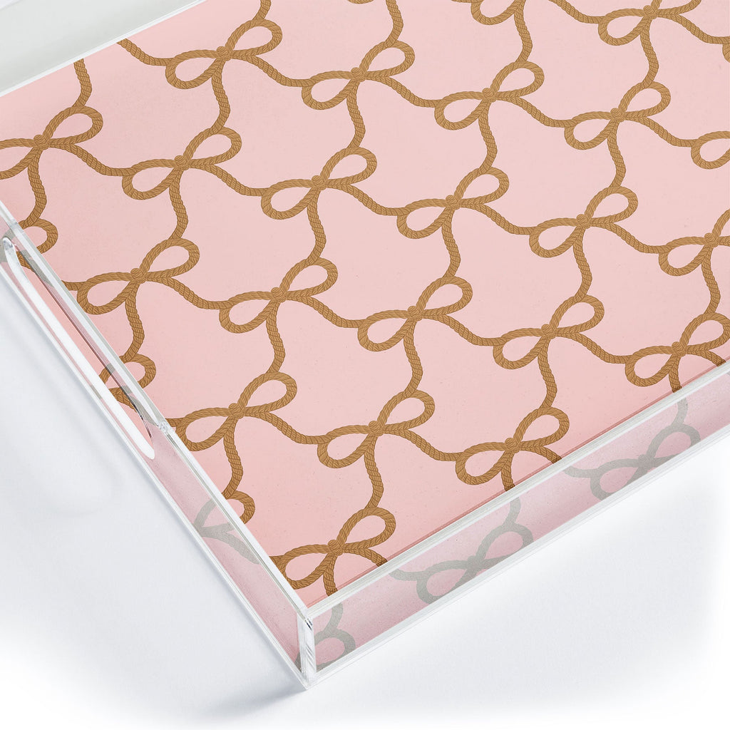 Design by Spark Ribbon Rope Acrylic Tray