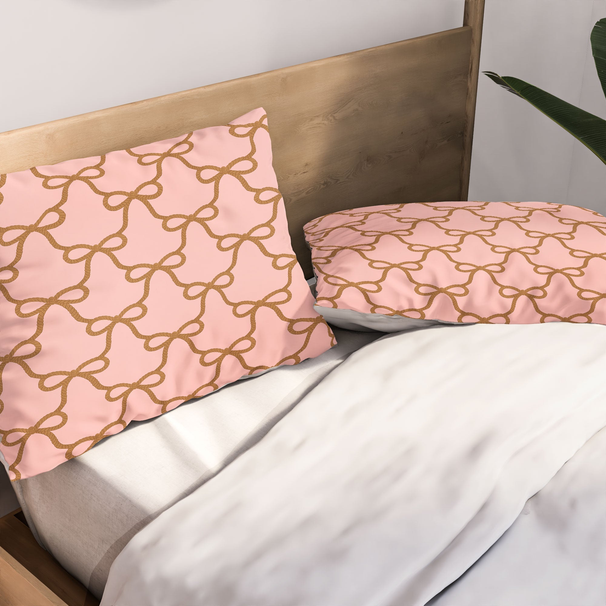 Design by Spark Ribbon Rope Pillow Shams