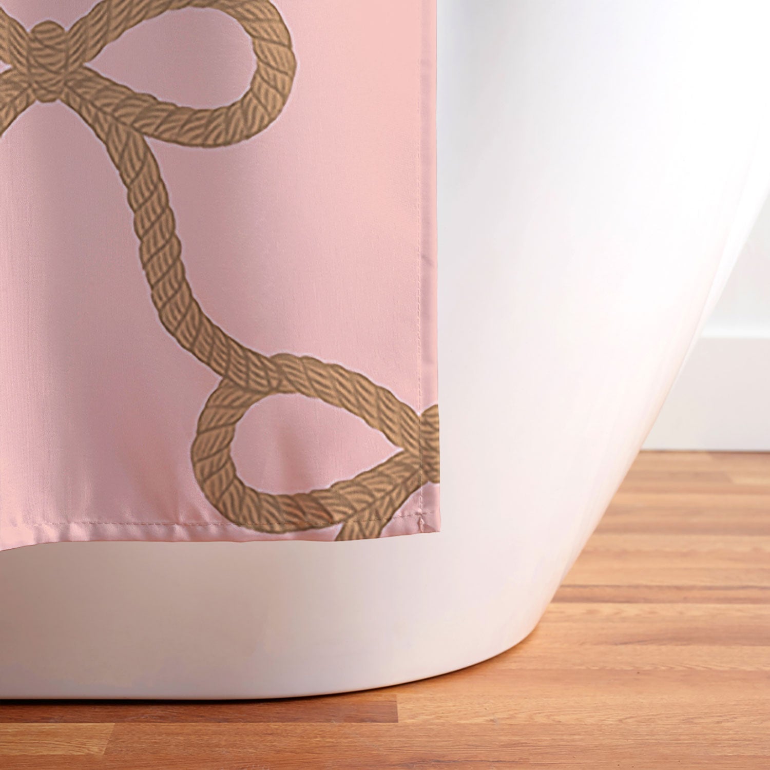 Design by Spark Ribbon Rope Shower Curtain