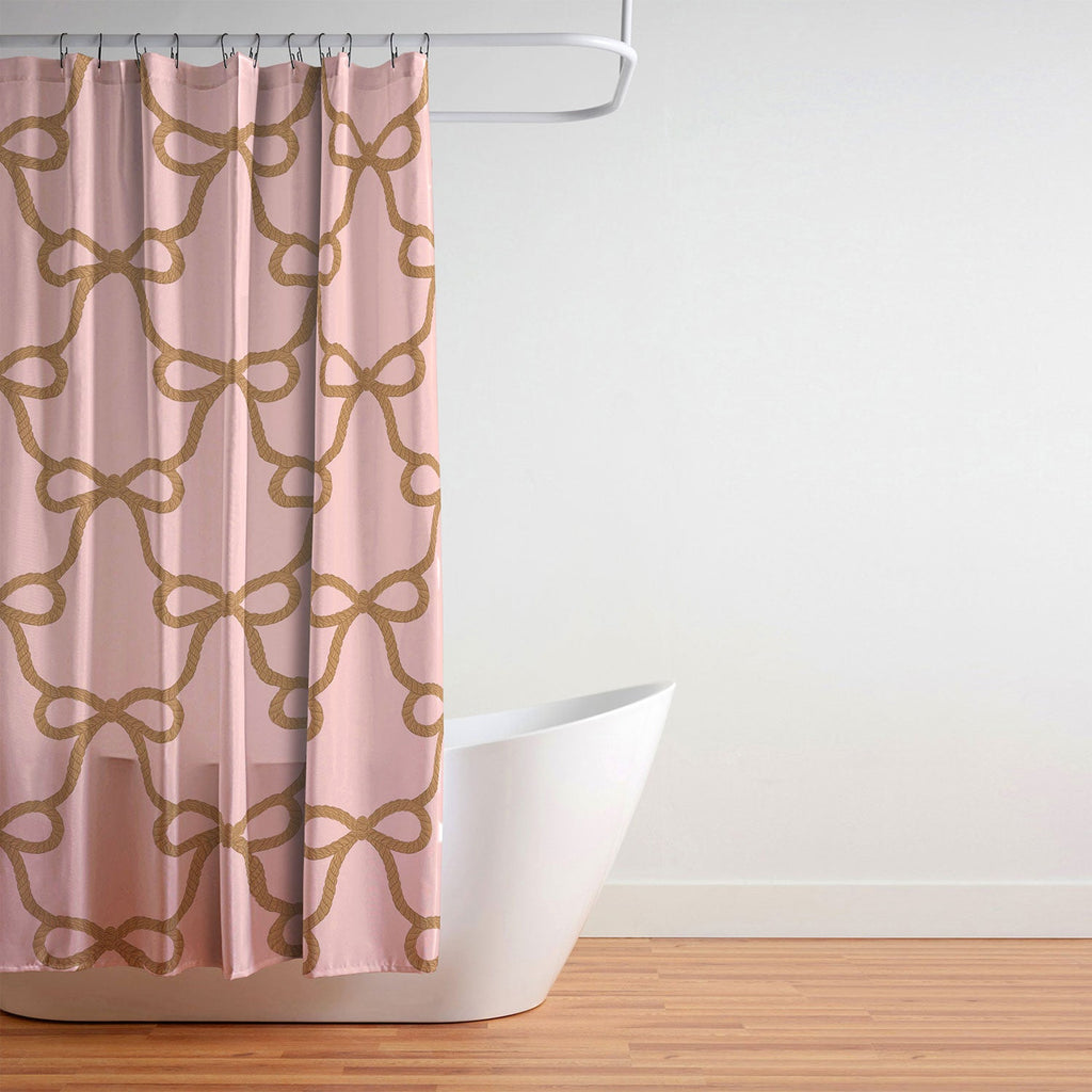 Design by Spark Ribbon Rope Shower Curtain