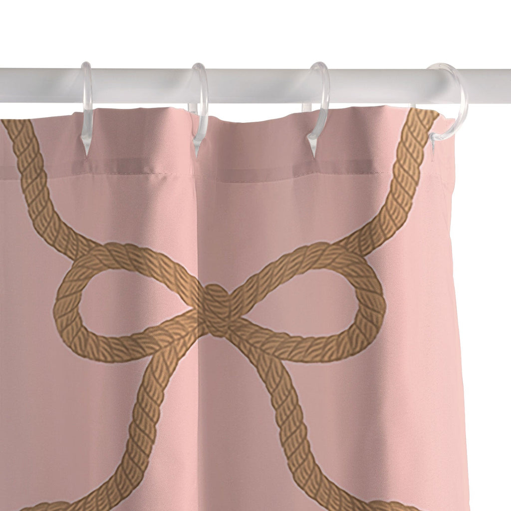 Design by Spark Ribbon Rope Shower Curtain