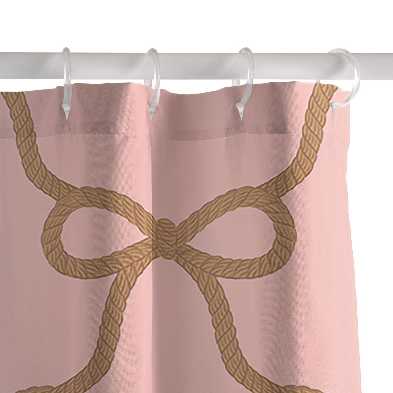 Design by Spark Ribbon Rope Shower Curtain